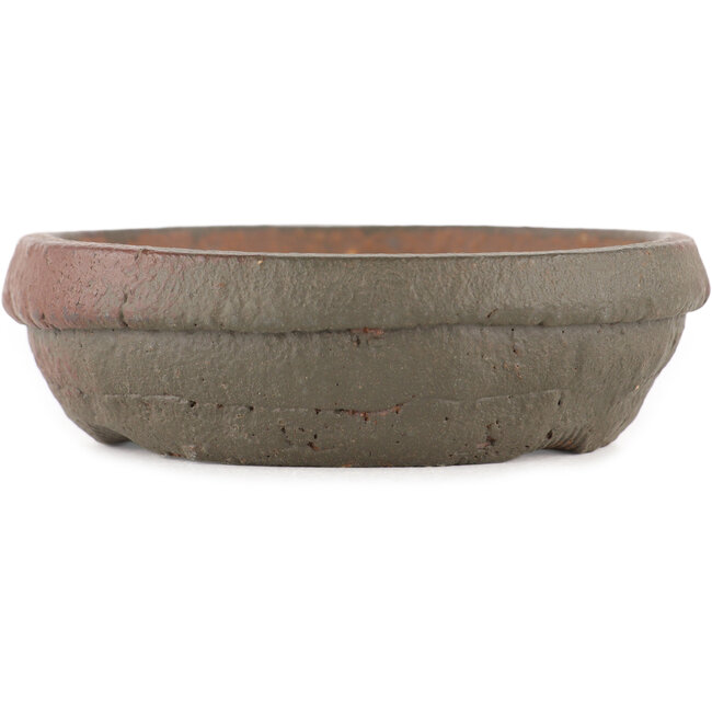 Pot à bonsaï rond marron - 100 x 100 x 30 mm