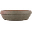 Ronde bruine bonsai pot - 100 x 100 x 30 mm