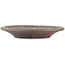 Round unglazed bonsai pot by Bigei - 115 x 115 x 20 mm