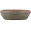 Pot à bonsaï rond marron - 100 x 100 x 30 mm