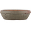 Ronde bruine bonsai pot - 100 x 100 x 30 mm