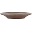 Pot à bonsaï rond non émaillé de Bigei - 115 x 115 x 20 mm
