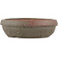 Ronde bruine bonsai pot - 100 x 100 x 30 mm