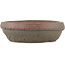 Ronde bruine bonsai pot - 100 x 100 x 30 mm