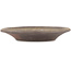 Pot à bonsaï rond non émaillé de Bigei - 115 x 115 x 20 mm