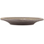 Round unglazed bonsai pot by Bigei - 115 x 115 x 20 mm