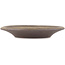 Pot à bonsaï rond non émaillé de Bigei - 115 x 115 x 20 mm