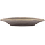 Pot à bonsaï rond non émaillé de Bigei - 115 x 115 x 20 mm