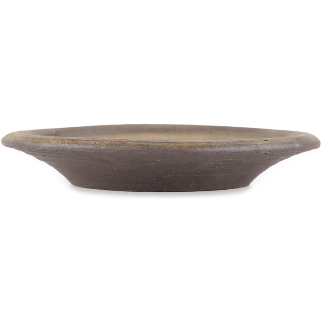 Pot à bonsaï rond non émaillé de Bigei - 115 x 115 x 20 mm