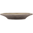 Pot à bonsaï rond non émaillé de Bigei - 115 x 115 x 20 mm