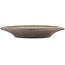 Pot à bonsaï rond non émaillé de Bigei - 115 x 115 x 20 mm