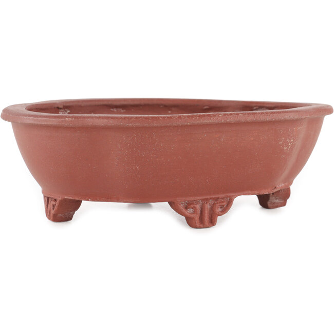 Vaso bonsai Mokko non smaltato di Shuhou - 185 x 145 x 60 mm