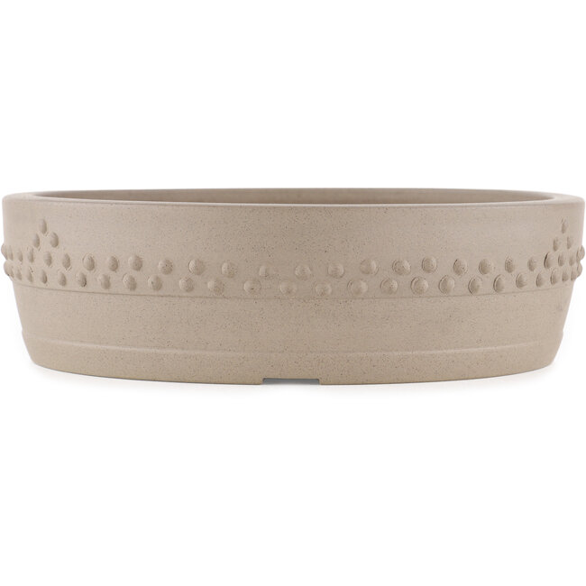 Pot à bonsaï rond non émaillé par Itouen - 265 x 265 x 75 mm
