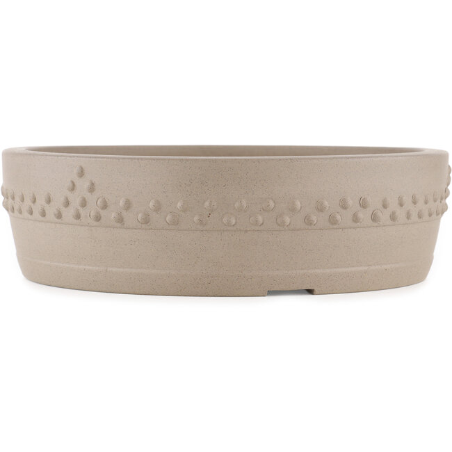 Vaso bonsai rotondo non smaltato di Itouen - 265 x 265 x 75 mm