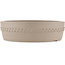 Round unglazed bonsai pot by Itouen - 265 x 265 x 75 mm