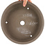 Pot à bonsaï rond non émaillé par Itouen - 265 x 265 x 75 mm