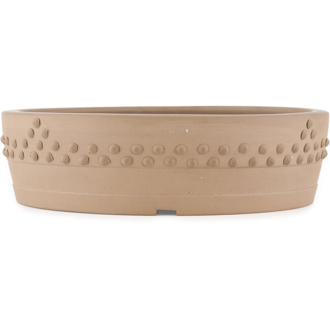 Pot à bonsaï rond non émaillé de Shoko - 255 x 255 x 72 mm