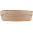 Pot à bonsaï rond non émaillé de Shoko - 255 x 255 x 72 mm