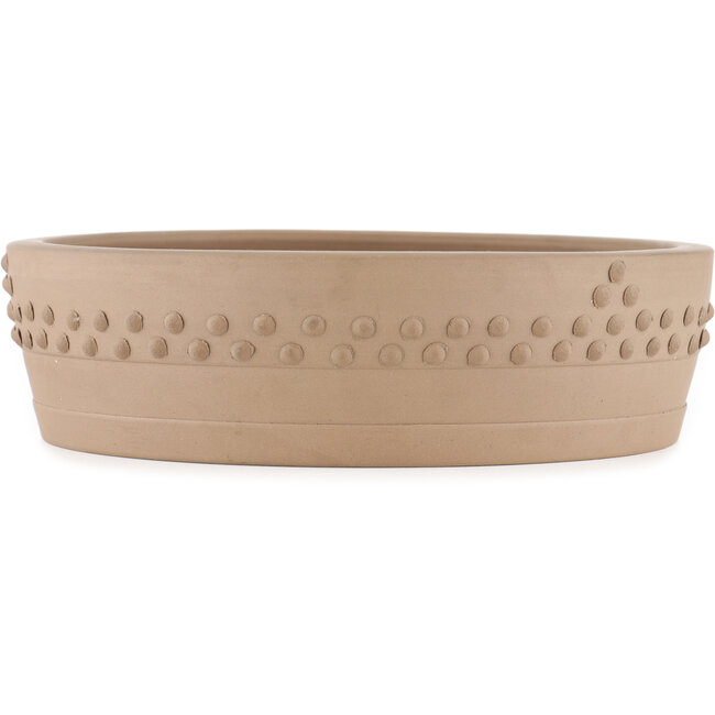 Pot à bonsaï rond non émaillé de Shoko - 255 x 255 x 72 mm