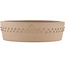 Pot à bonsaï rond non émaillé de Shoko - 255 x 255 x 72 mm