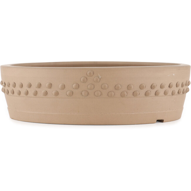 Pot à bonsaï rond non émaillé de Shoko - 255 x 255 x 72 mm