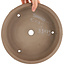 Pot à bonsaï rond non émaillé de Shoko - 255 x 255 x 72 mm