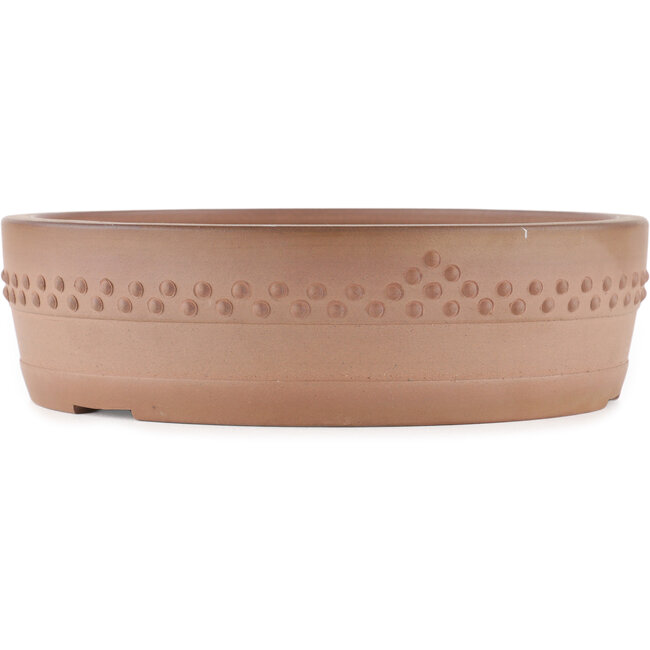 Pot à bonsaï rond non émaillé par Itouen - 265 x 265 x 75 mm