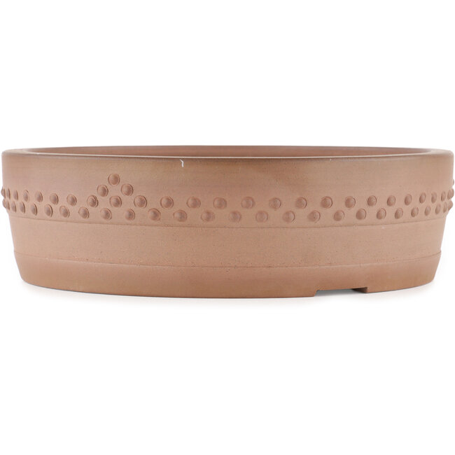 Pot à bonsaï rond non émaillé par Itouen - 265 x 265 x 75 mm