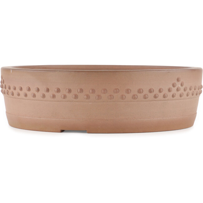 Pot à bonsaï rond non émaillé par Itouen - 265 x 265 x 75 mm