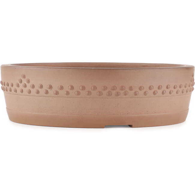 Pot à bonsaï rond non émaillé par Itouen - 265 x 265 x 75 mm