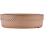 Pot à bonsaï rond non émaillé par Itouen - 265 x 265 x 75 mm