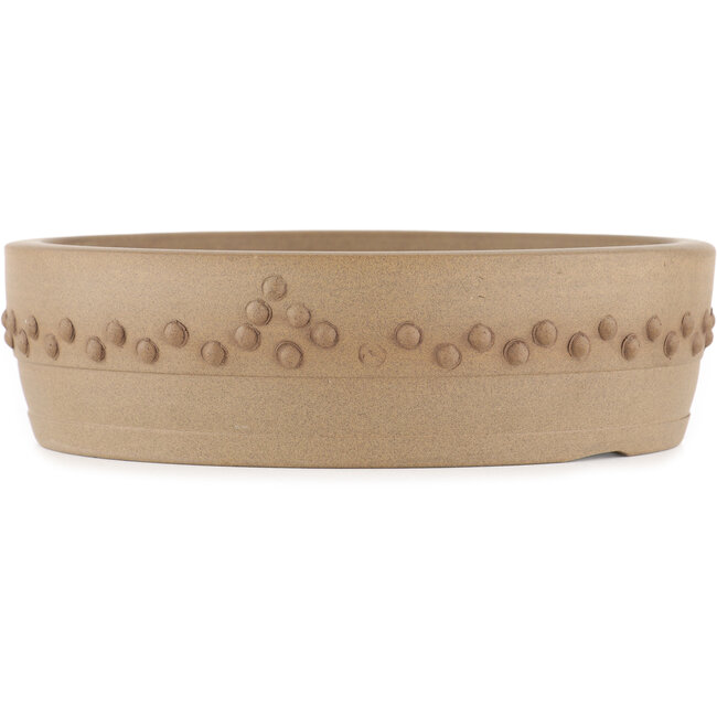 Vaso bonsai rotondo non smaltato di Itouen - 215 x 215 x 60 mm