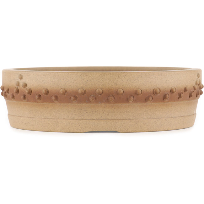 Pot à bonsaï rond non émaillé par Itouen - 210 x 210 x 60 mm