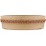 Pot à bonsaï rond non émaillé par Itouen - 210 x 210 x 60 mm