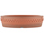 Maceta para bonsái redonda sin esmaltar de Shoko - 235 x 235 x 55 mm