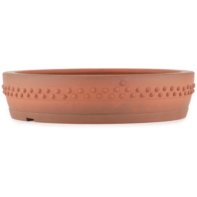 Vaso bonsai rotondo non smaltato di Shoko - 235 x 235 x 55 mm