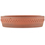 Maceta para bonsái redonda sin esmaltar de Shoko - 235 x 235 x 55 mm