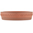 Maceta para bonsái redonda sin esmaltar de Shoko - 235 x 235 x 55 mm