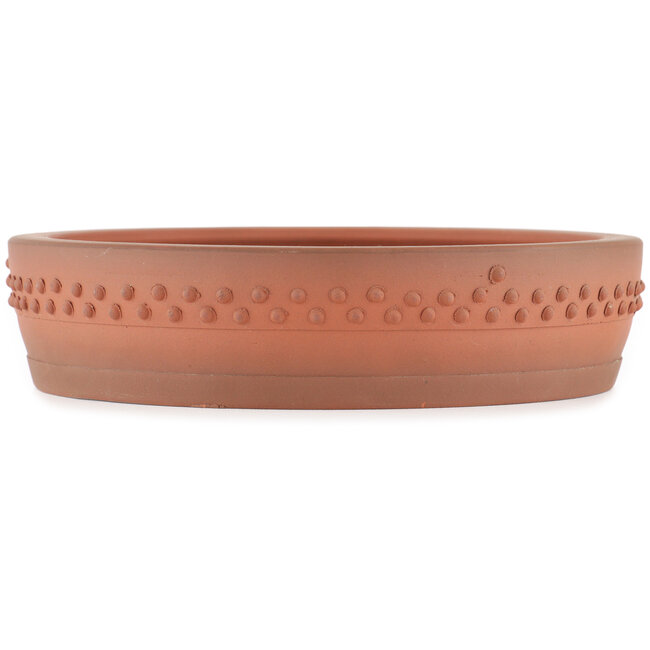 Vaso bonsai rotondo non smaltato di Shoko - 235 x 235 x 55 mm