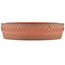 Maceta para bonsái redonda sin esmaltar de Shoko - 235 x 235 x 55 mm