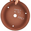 Maceta para bonsái redonda sin esmaltar de Shoko - 235 x 235 x 55 mm