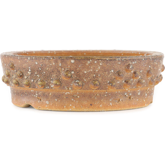 Pot à bonsaï rond non émaillé - 250 x 250 x 80 mm