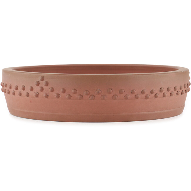 Pot à bonsaï rond non émaillé de Shoko - 285 x 285 x 65 mm