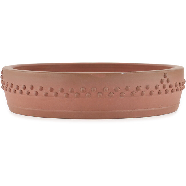 Pot à bonsaï rond non émaillé de Shoko - 285 x 285 x 65 mm