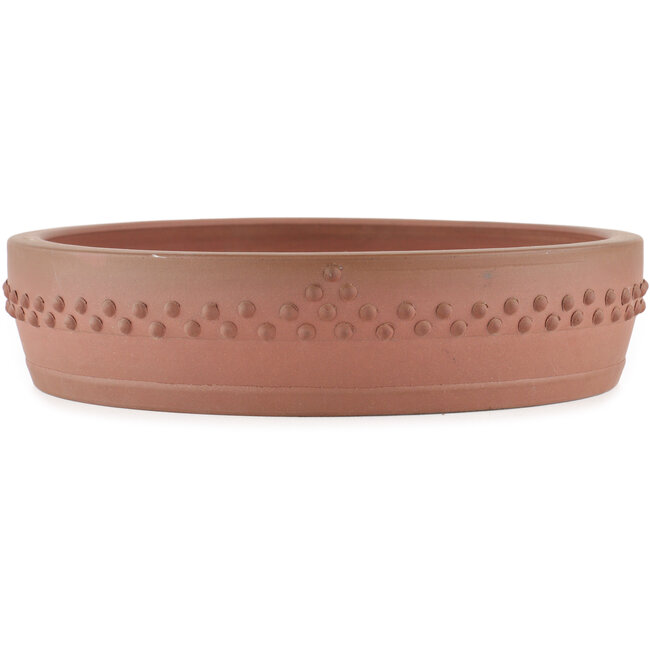 Pot à bonsaï rond non émaillé de Shoko - 285 x 285 x 65 mm