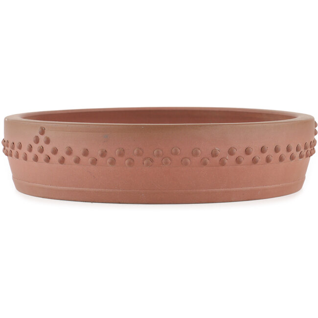 Pot à bonsaï rond non émaillé de Shoko - 285 x 285 x 65 mm