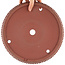 Pot à bonsaï rond non émaillé de Shoko - 285 x 285 x 65 mm