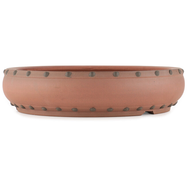 Pot à bonsaï rond non émaillé par Itouen - 260 x 260 x 60 mm