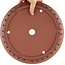 Pot à bonsaï rond non émaillé par Itouen - 260 x 260 x 60 mm