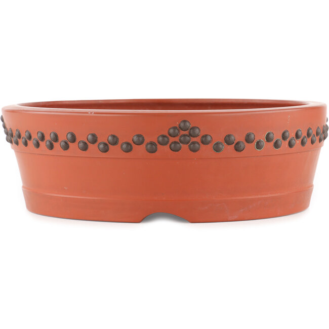 Pot à bonsaï rond non émaillé - 270 x 270 x 85 mm